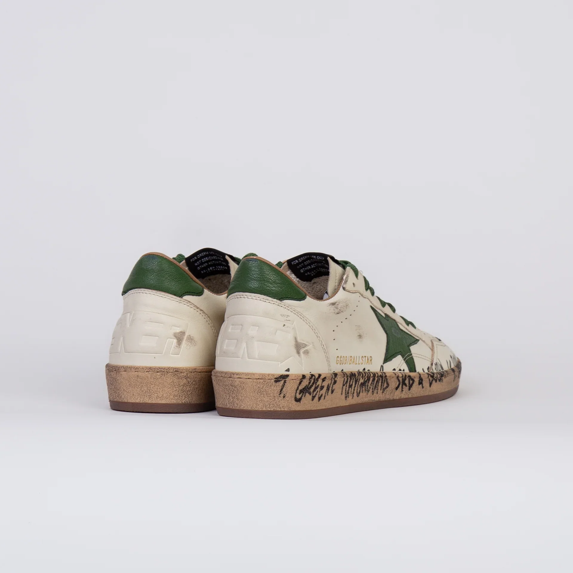Zapatillas Golden Goose Ballstar Star And Heel Nappa Hombre - Image 2
