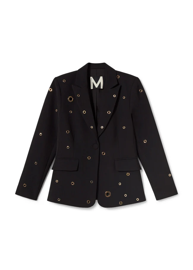 Blazer Con Eyelet Details - Image 6