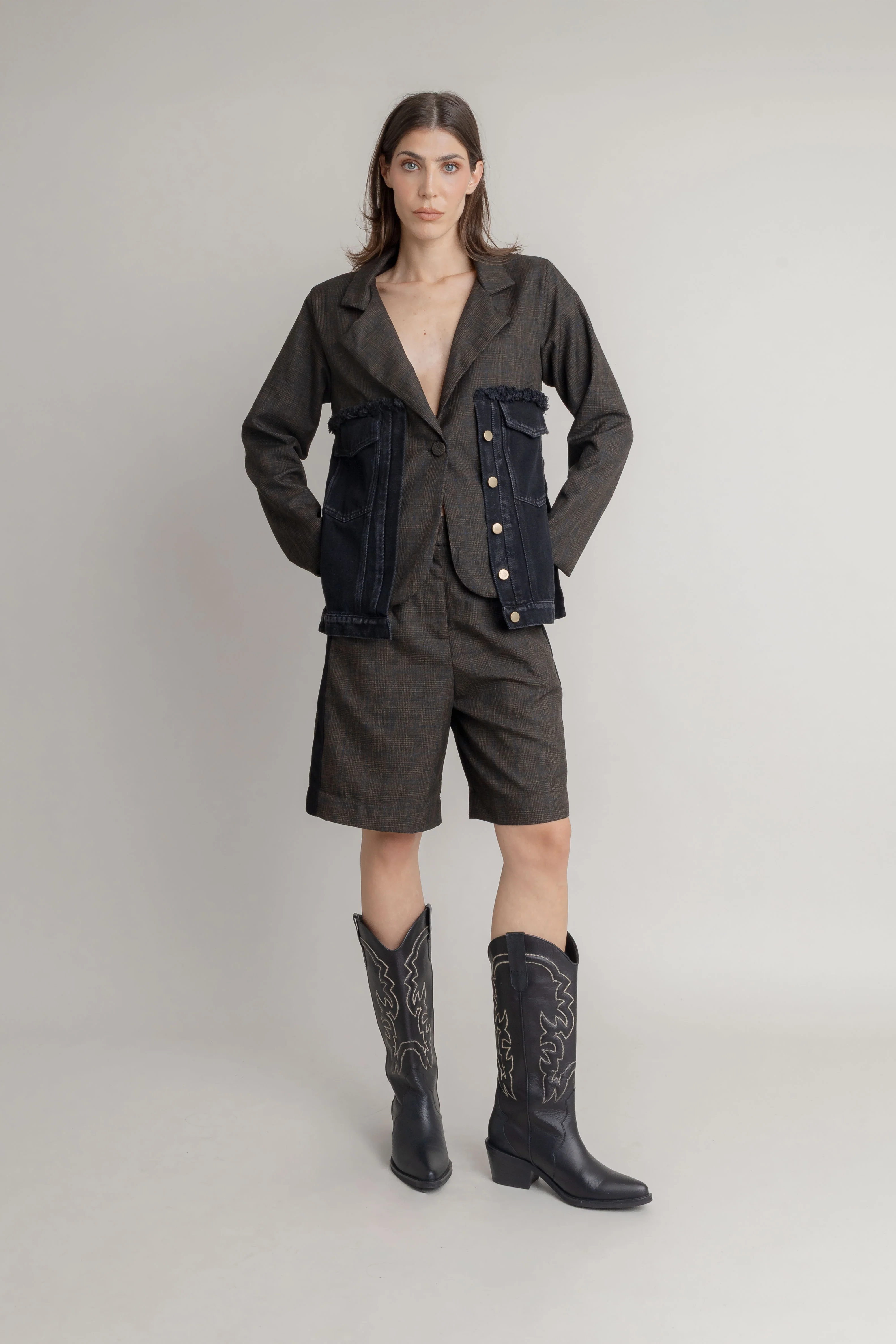 Blazer Doble Tela - Image 2
