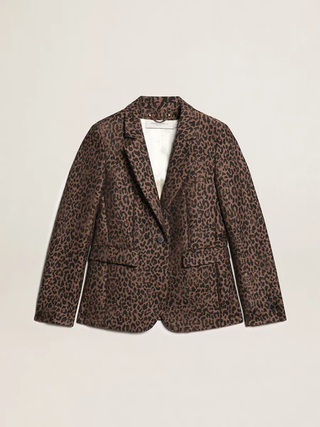 Blazer Golden W's Faded Leopard Jacquard - Image 2