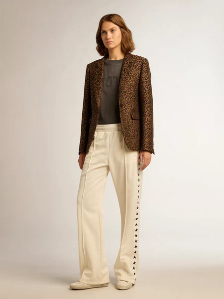 Blazer Golden W's Faded Leopard Jacquard - Image 5
