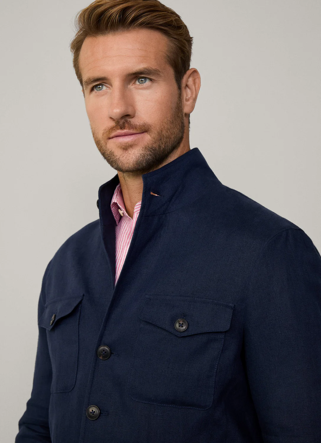 Blazer Teba Linen 4 Pkt - Image 4
