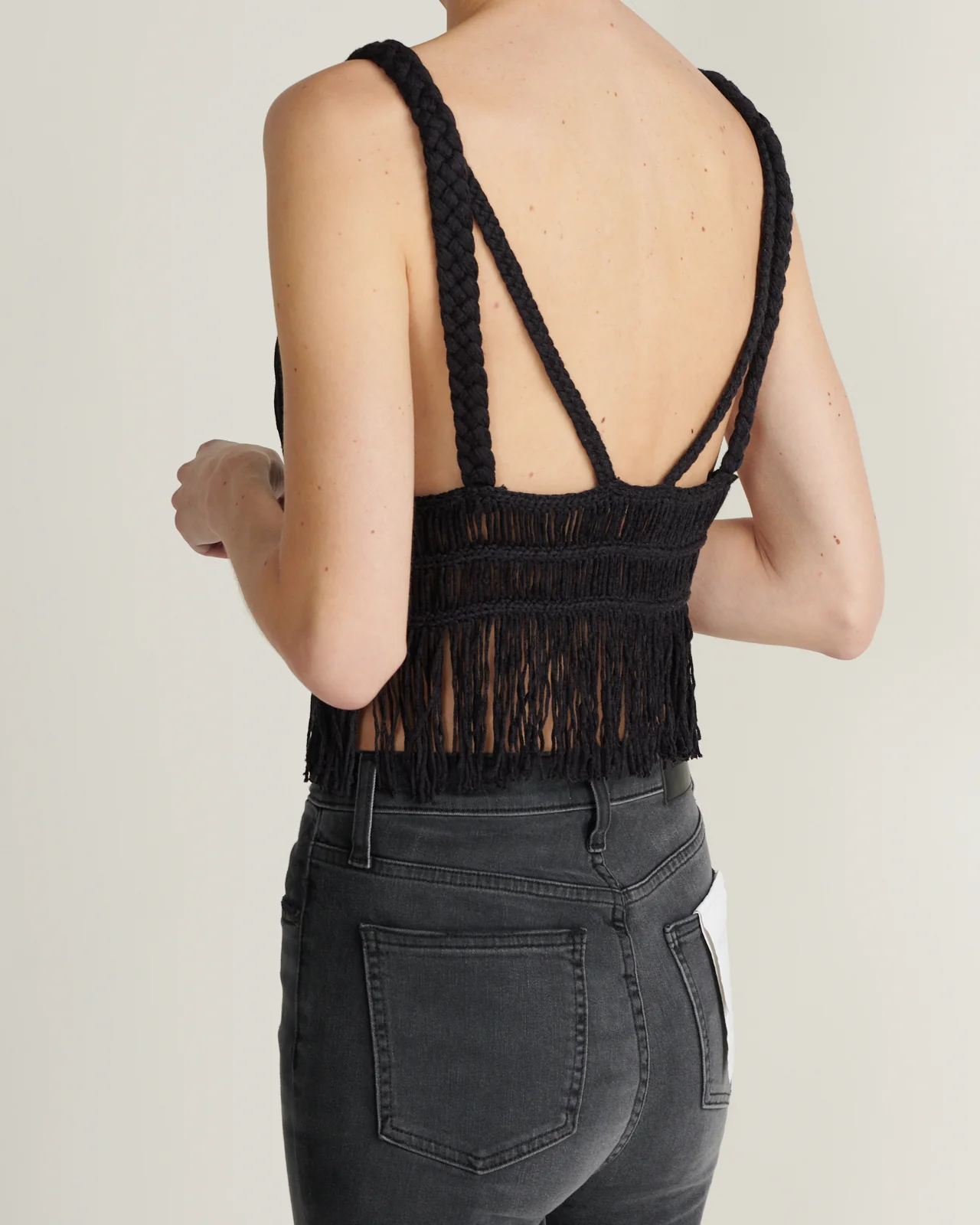 Blusa Claudette Macrame Bralette - Image 4