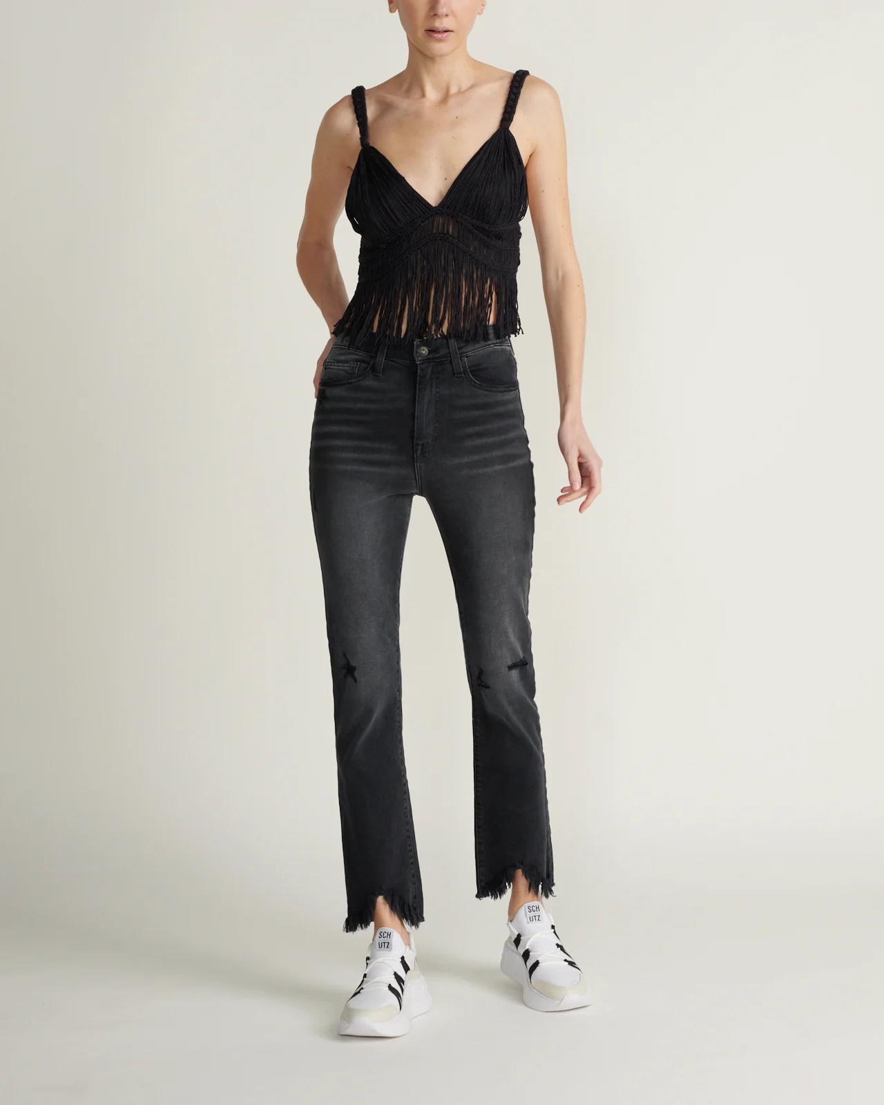Blusa Claudette Macrame Bralette - Image 5