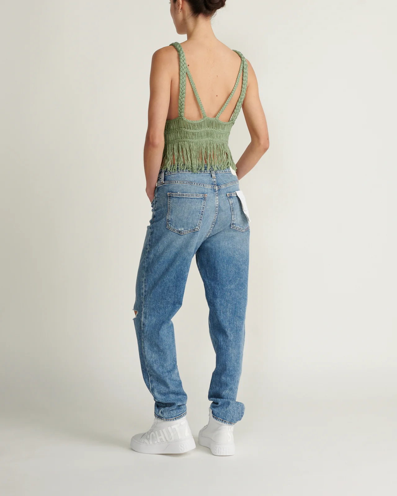 Top Claudette Macrame Bralette - Image 3