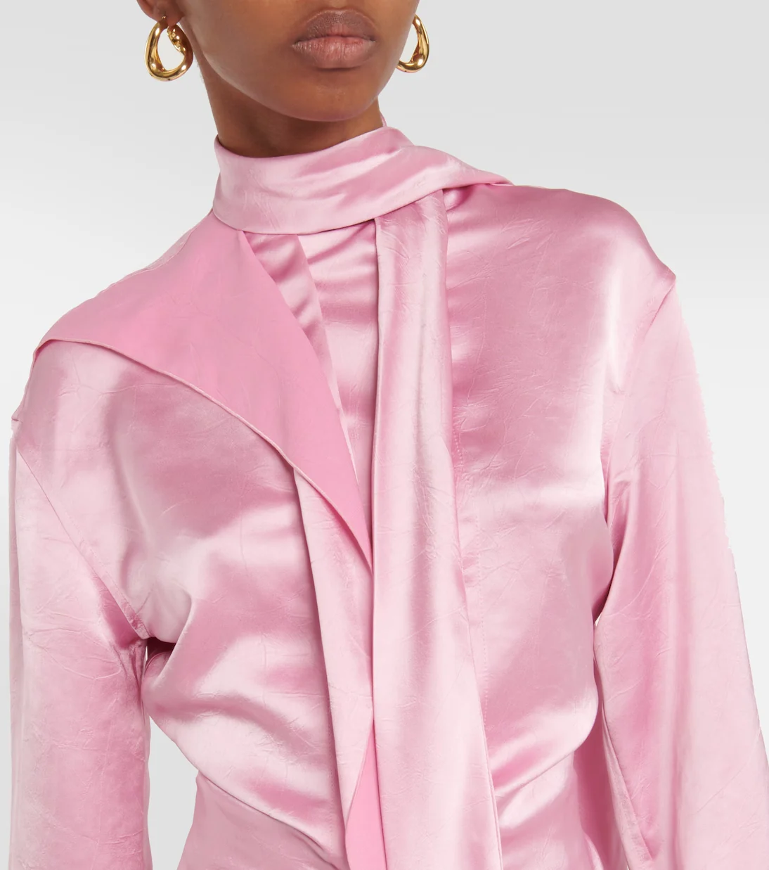 Camisa Scarf Neck - Image 3