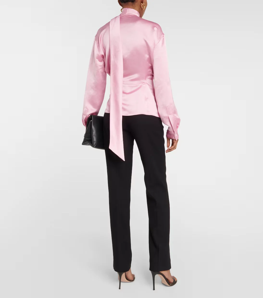 Camisa Scarf Neck - Image 5