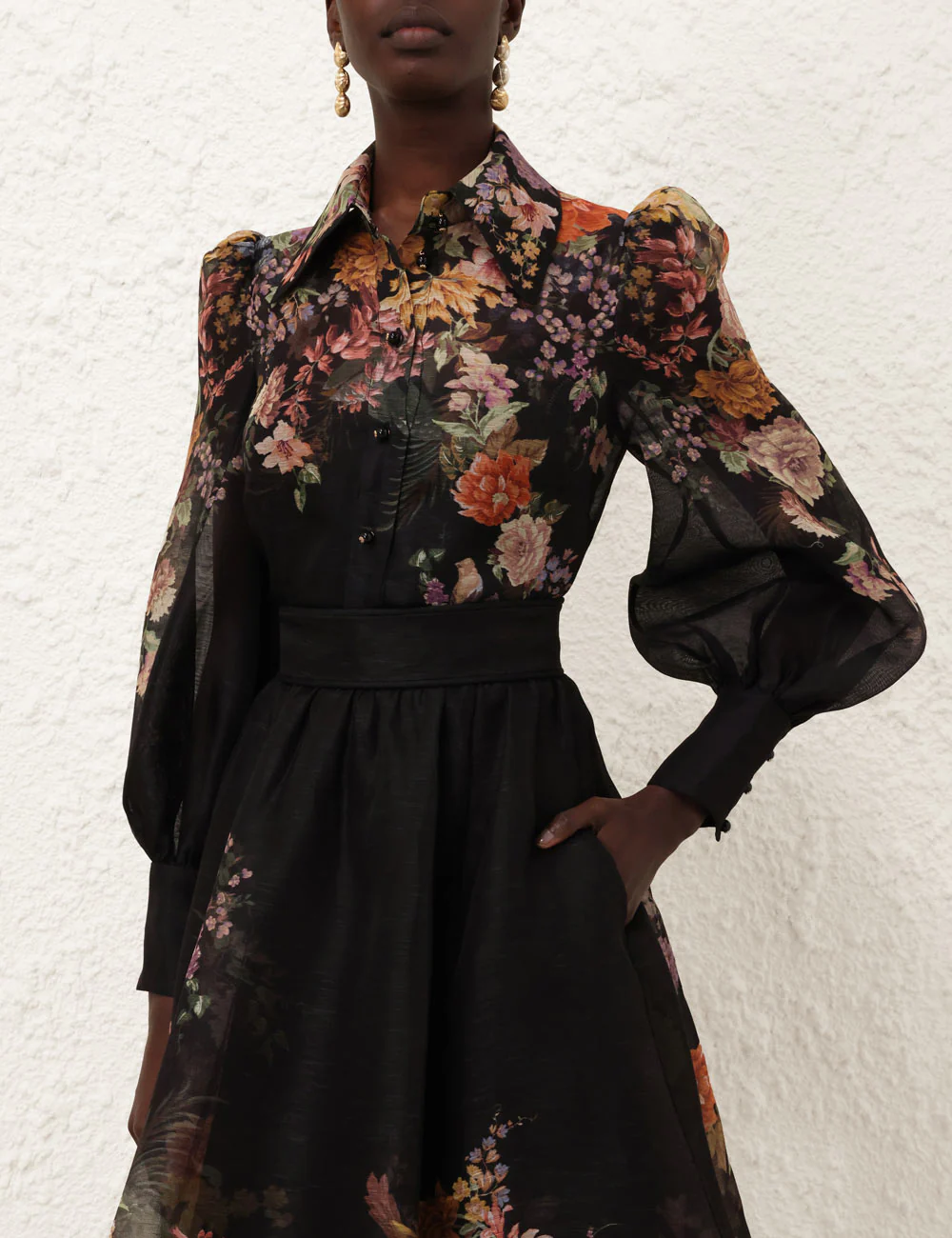 Camisa Pavilion Tie Neck - Image 4