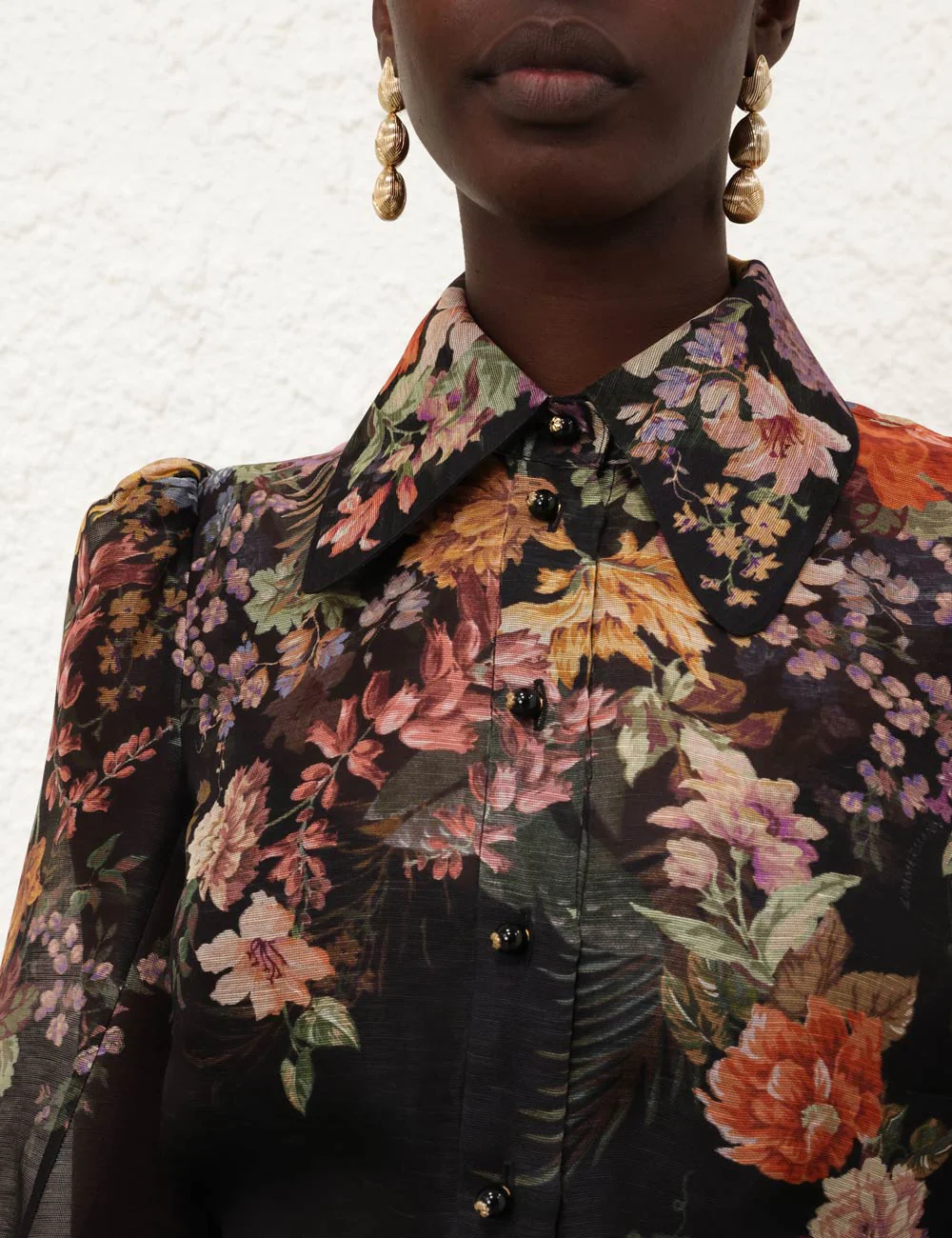Camisa Pavilion Tie Neck - Image 5
