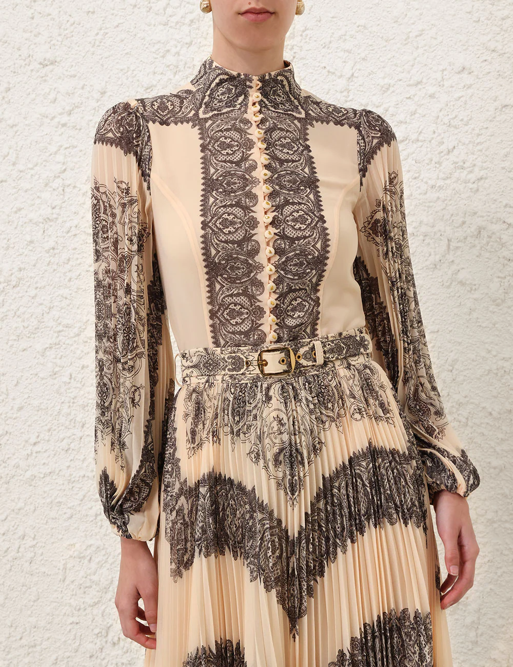 Camisa  Sunray Pleated - Image 4