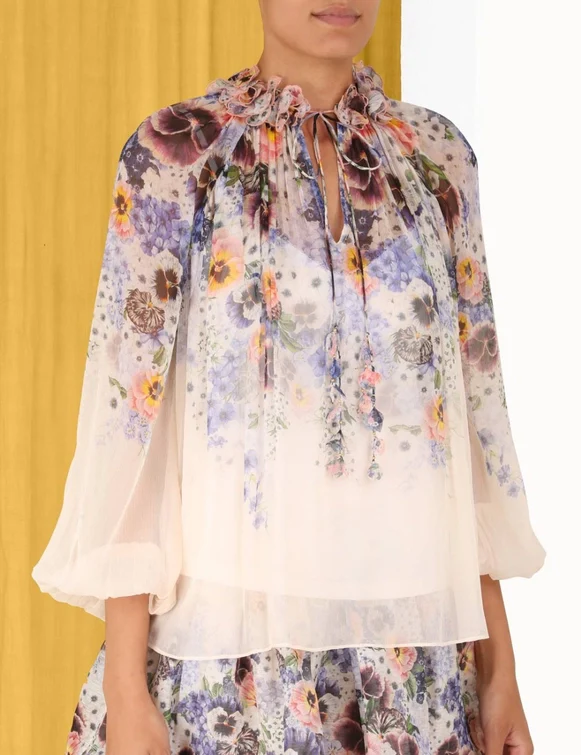 Camisa Tama Flower Collar - Image 5