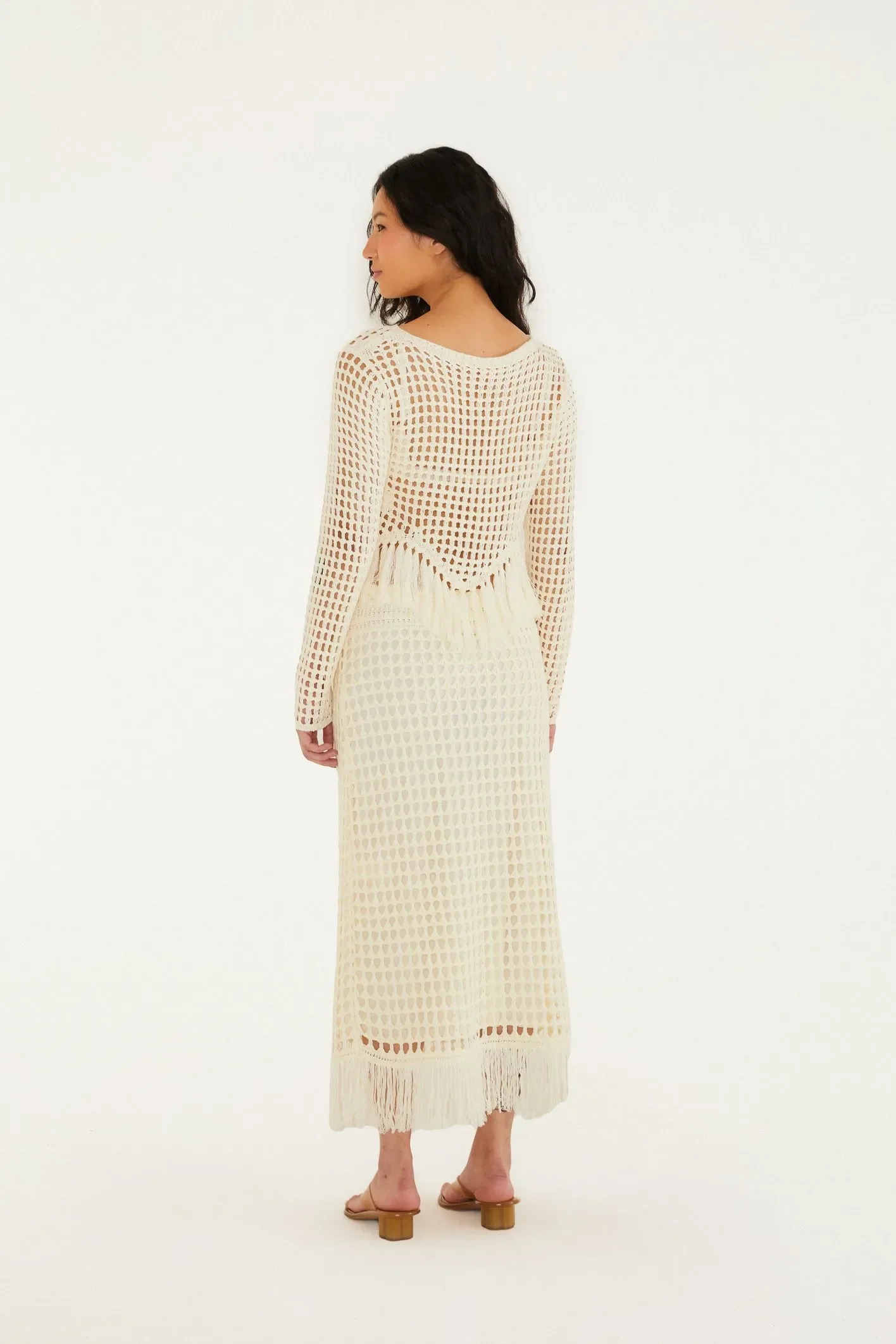 Blusa Tricot Com Franja - Image 2