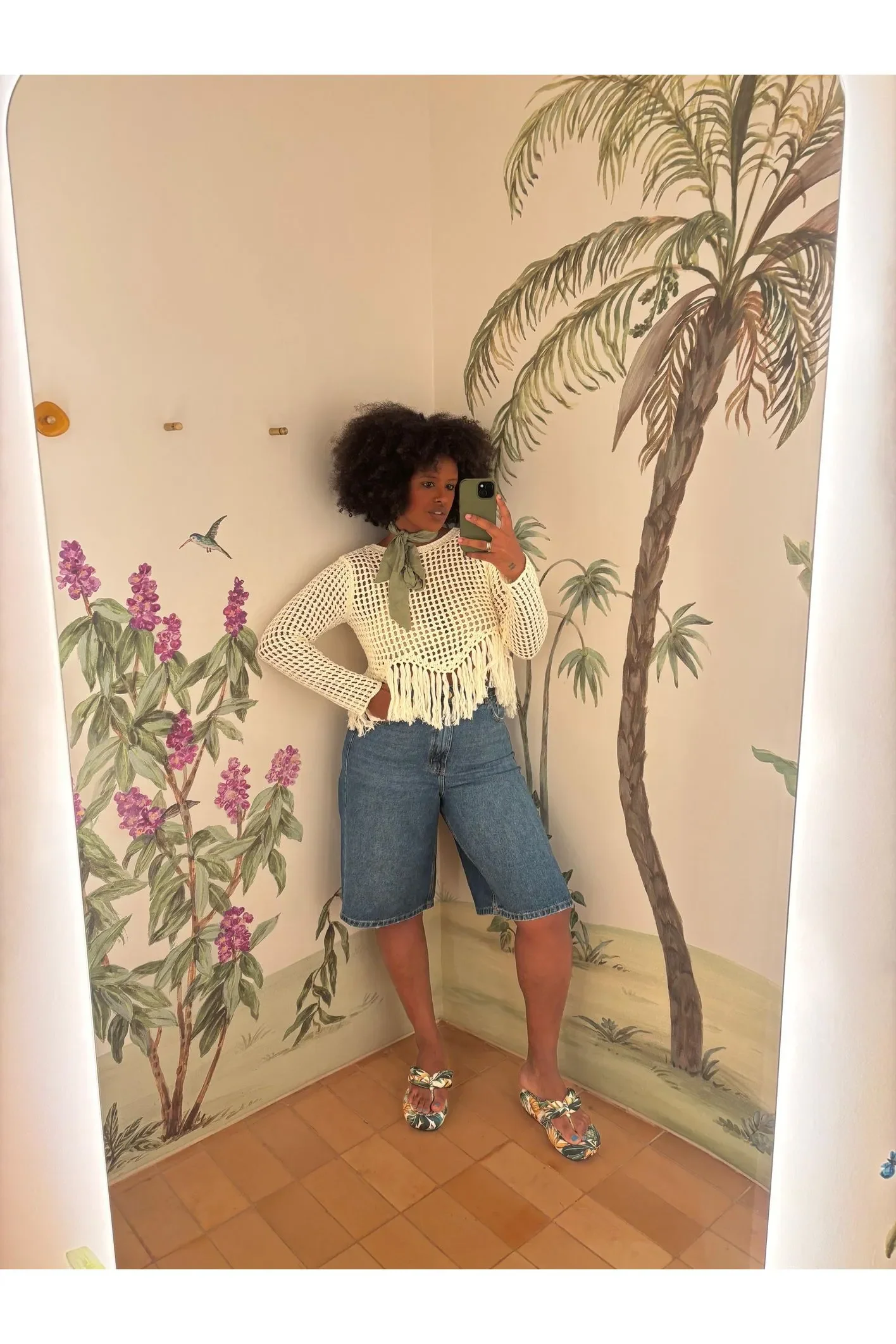 Blusa Tricot Com Franja - Image 4