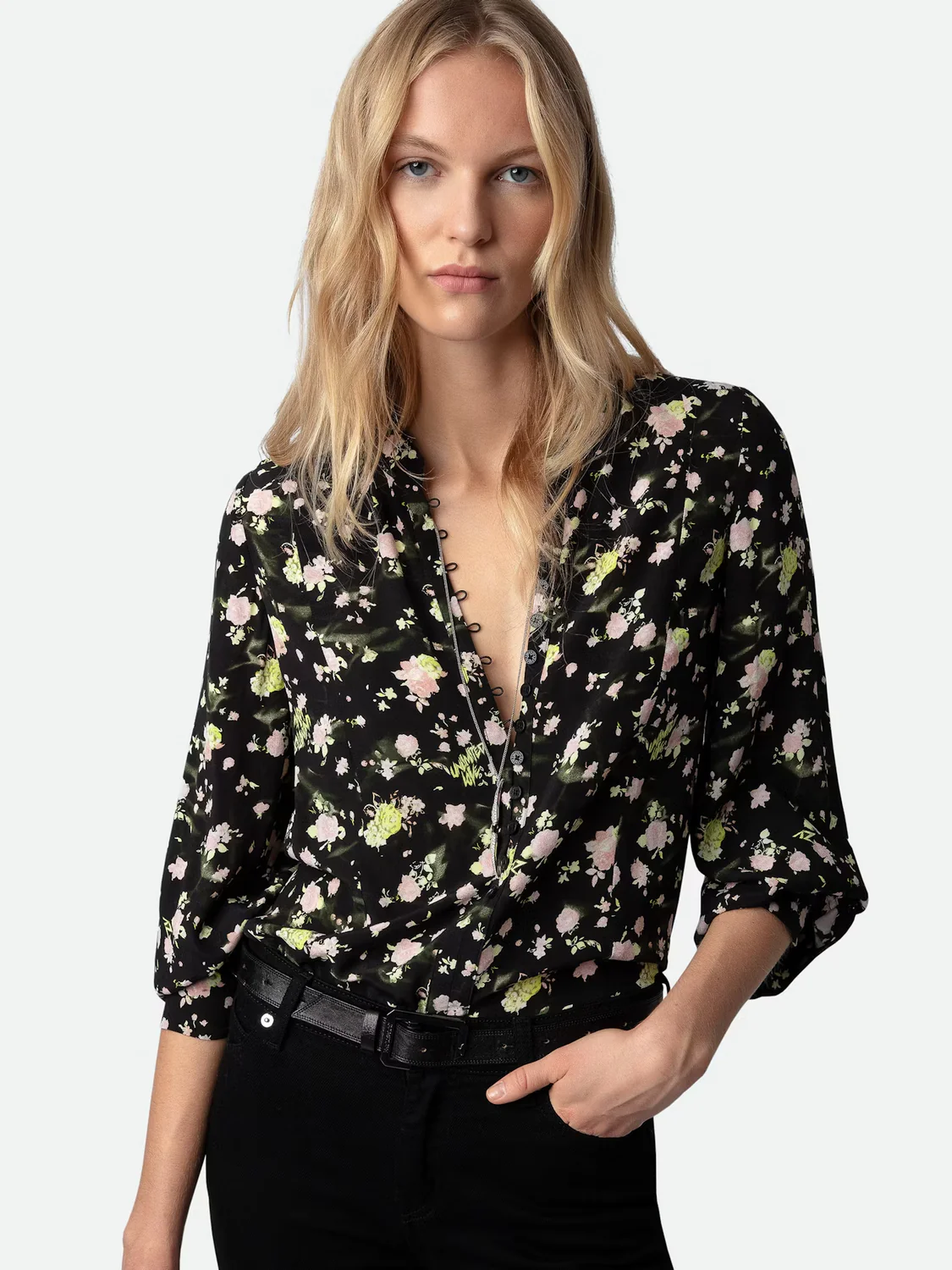 Camisa Twina Crinkle Roses - Image 5