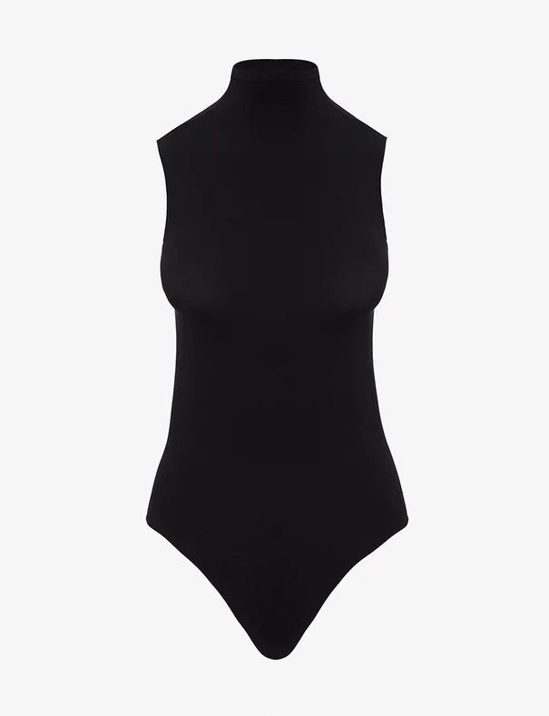 Body Ballet Sin Mangas Con Cuello Alzado - Image 4