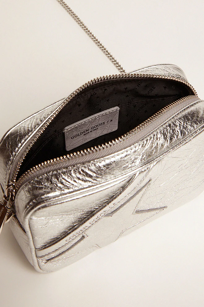 Bolso Mini Star Wrinkled Laminated Leather Body And Star - Image 3