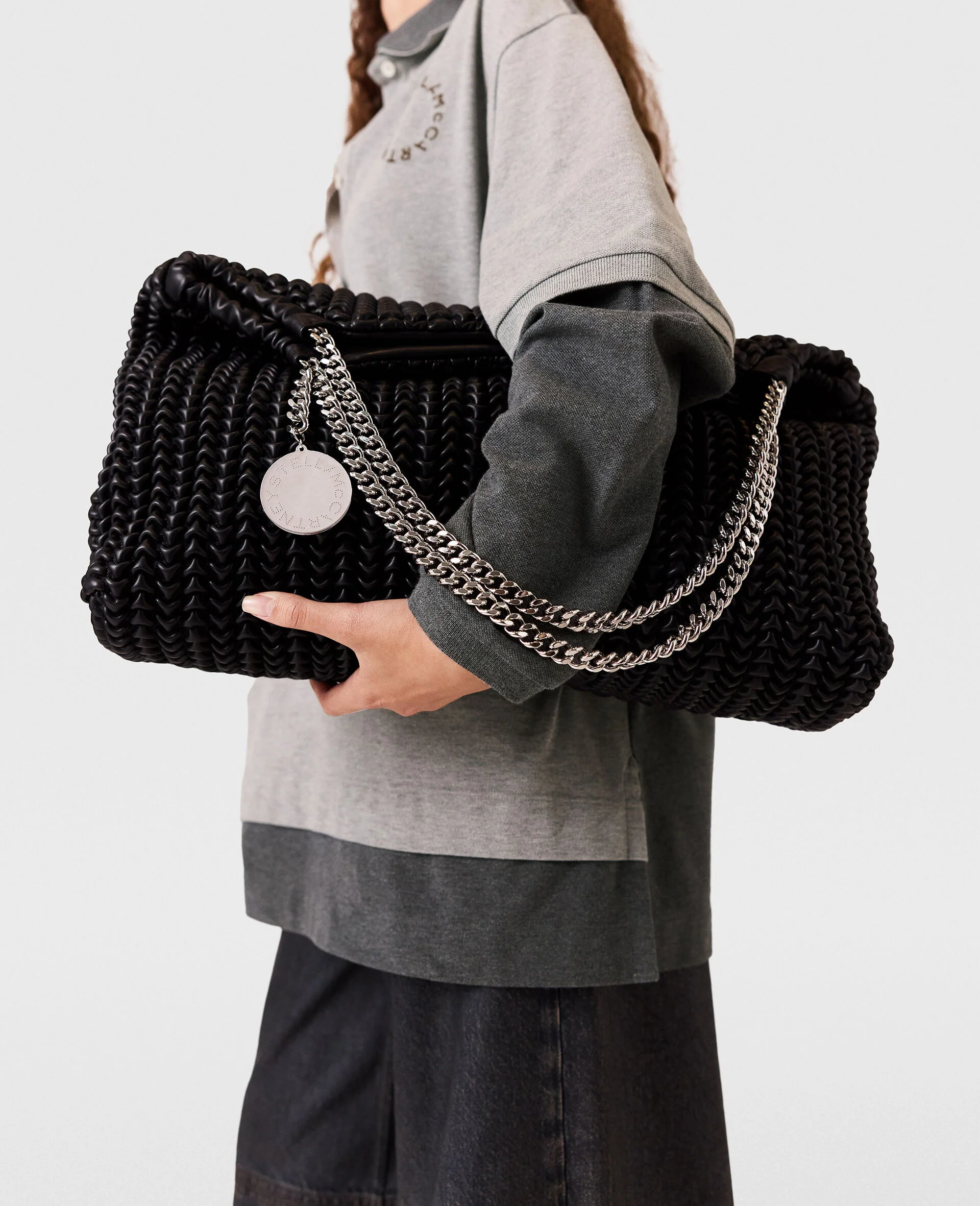 Bolso Tote Falabella Drawstring Embroidery On Alter Mat - Image 6