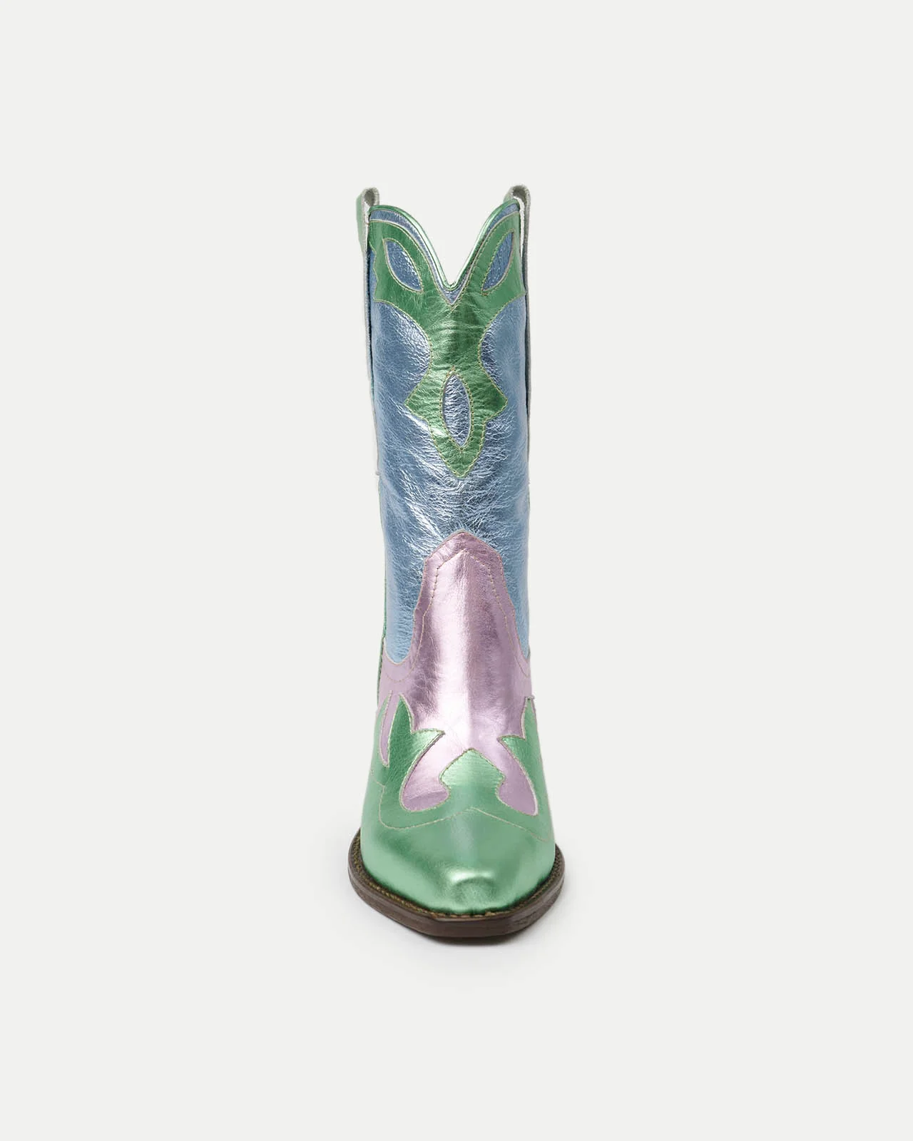 Bota Texana Caña Media Folias - Image 3