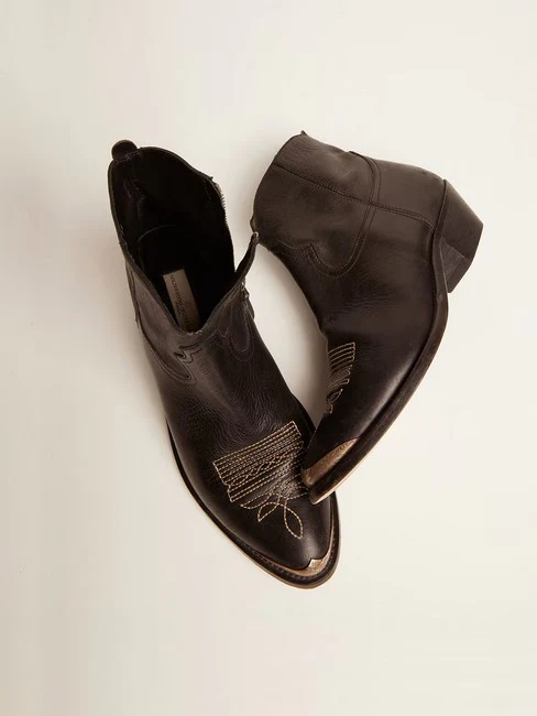 Botines Golden Goose Young Leather Upper Mujer - Image 2