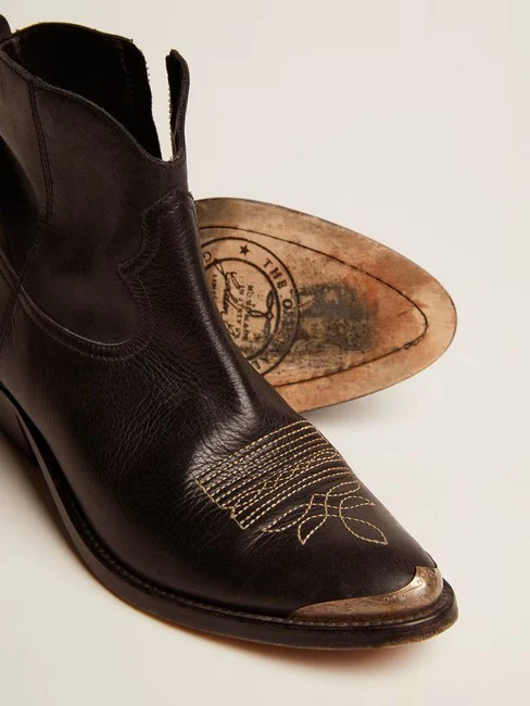 Botines Golden Goose Young Leather Upper Mujer - Image 3