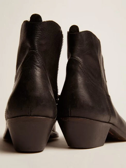 Botines Golden Goose Young Leather Upper Mujer - Image 4
