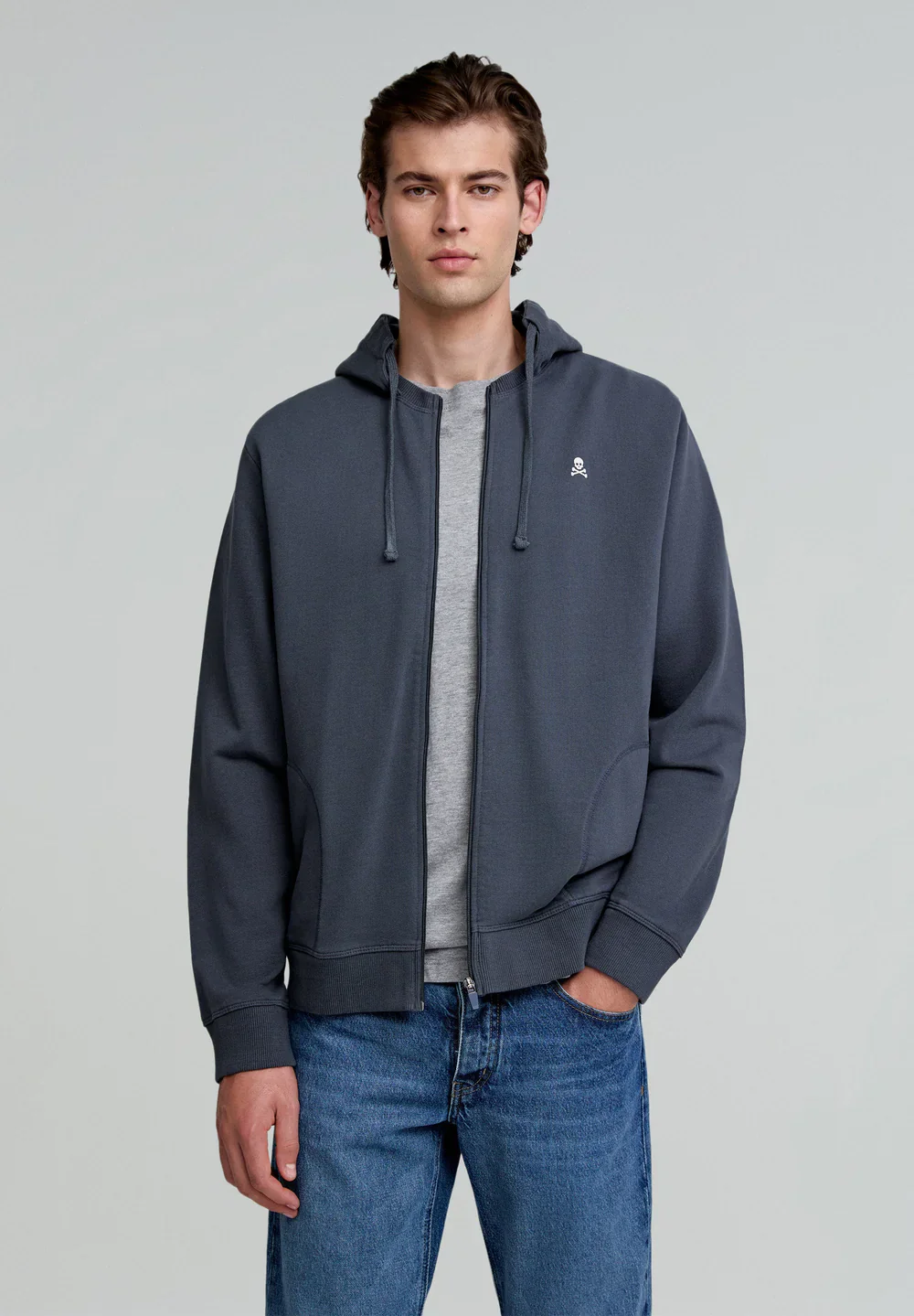 Hoodie Calavera Contraste - Image 3