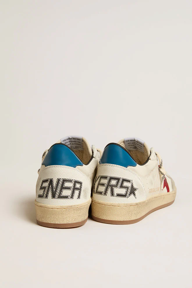 Zapatilla Golden Goose Ball Star Nappa Upper With Ornamental Stitching Mujer - Image 4