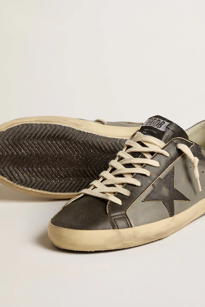 Zapatillas Golden Goose Super Star Leather Upper Star And Heel Hombre - Image 3