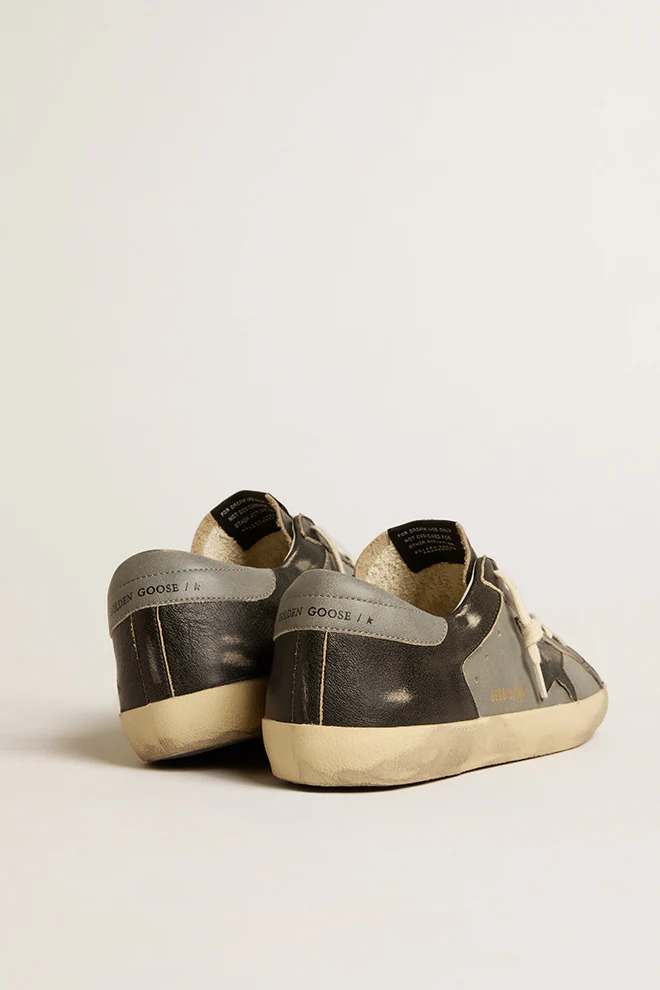 Zapatillas Golden Goose Super Star Leather Upper Star And Heel Hombre - Image 4