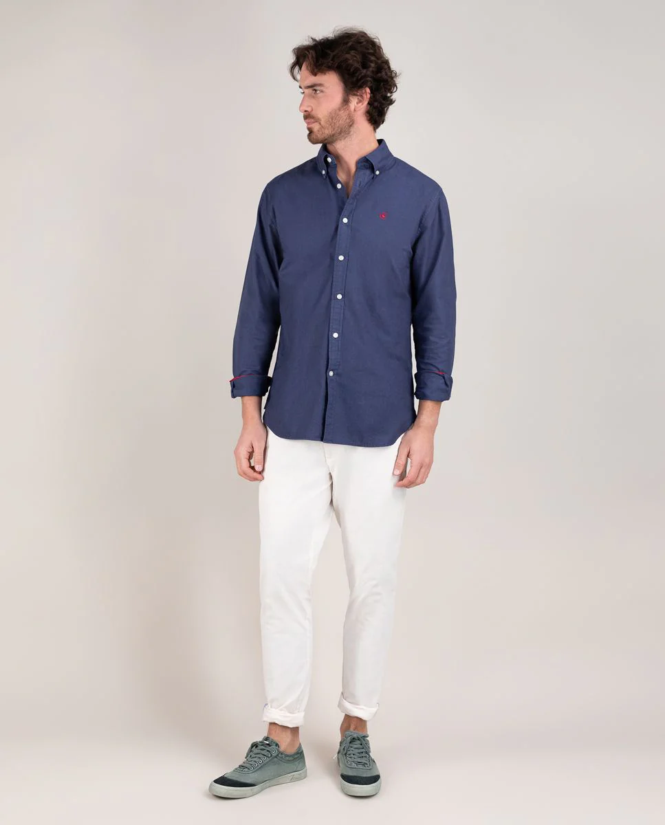 Camisa Algodon Garment Dyed - Image 3