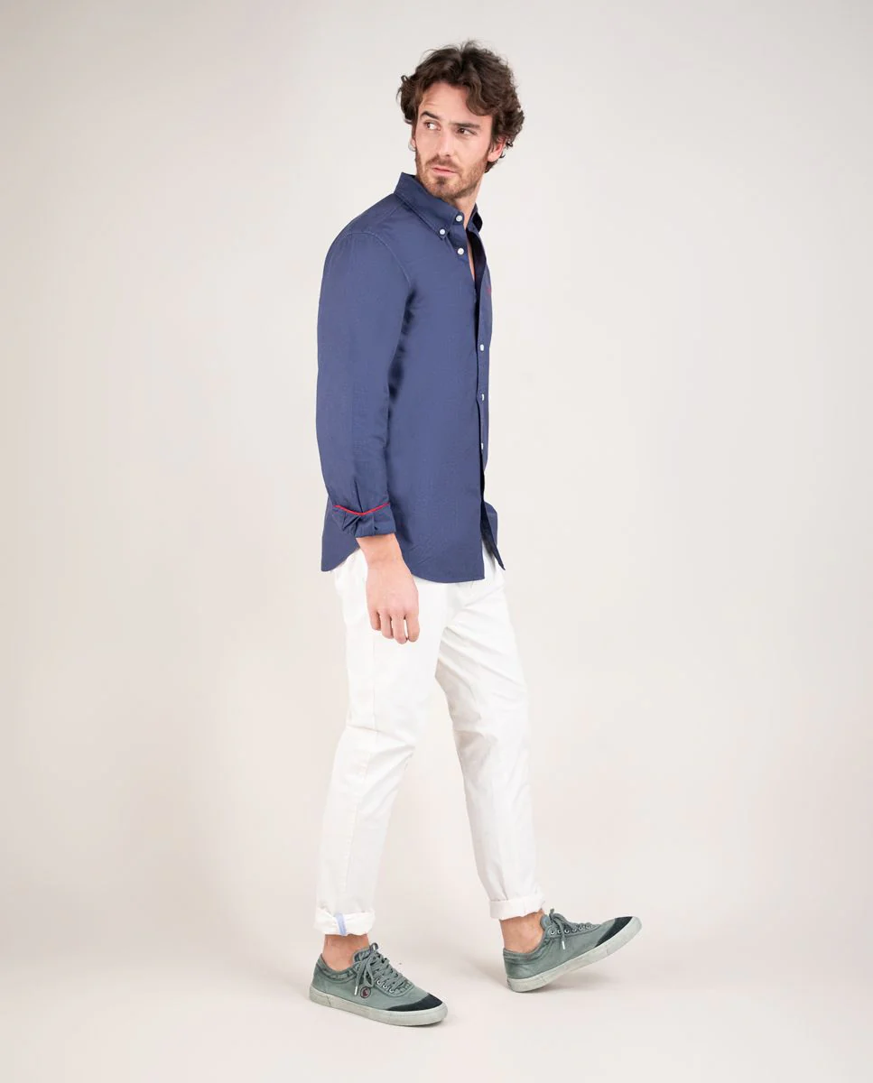 Camisa Algodon Garment Dyed - Image 4