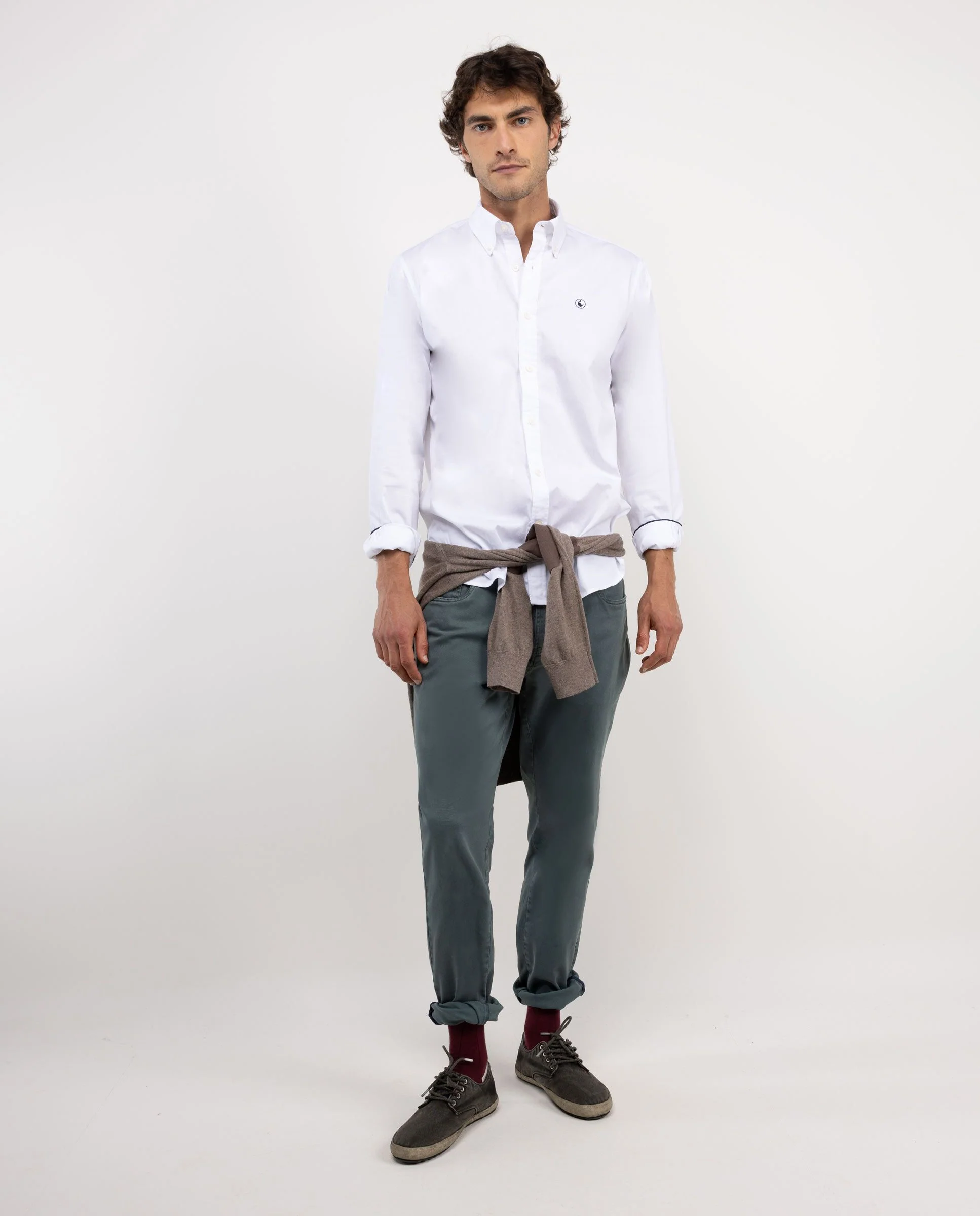 Camisa Algodon Garment Dyed - Image 4