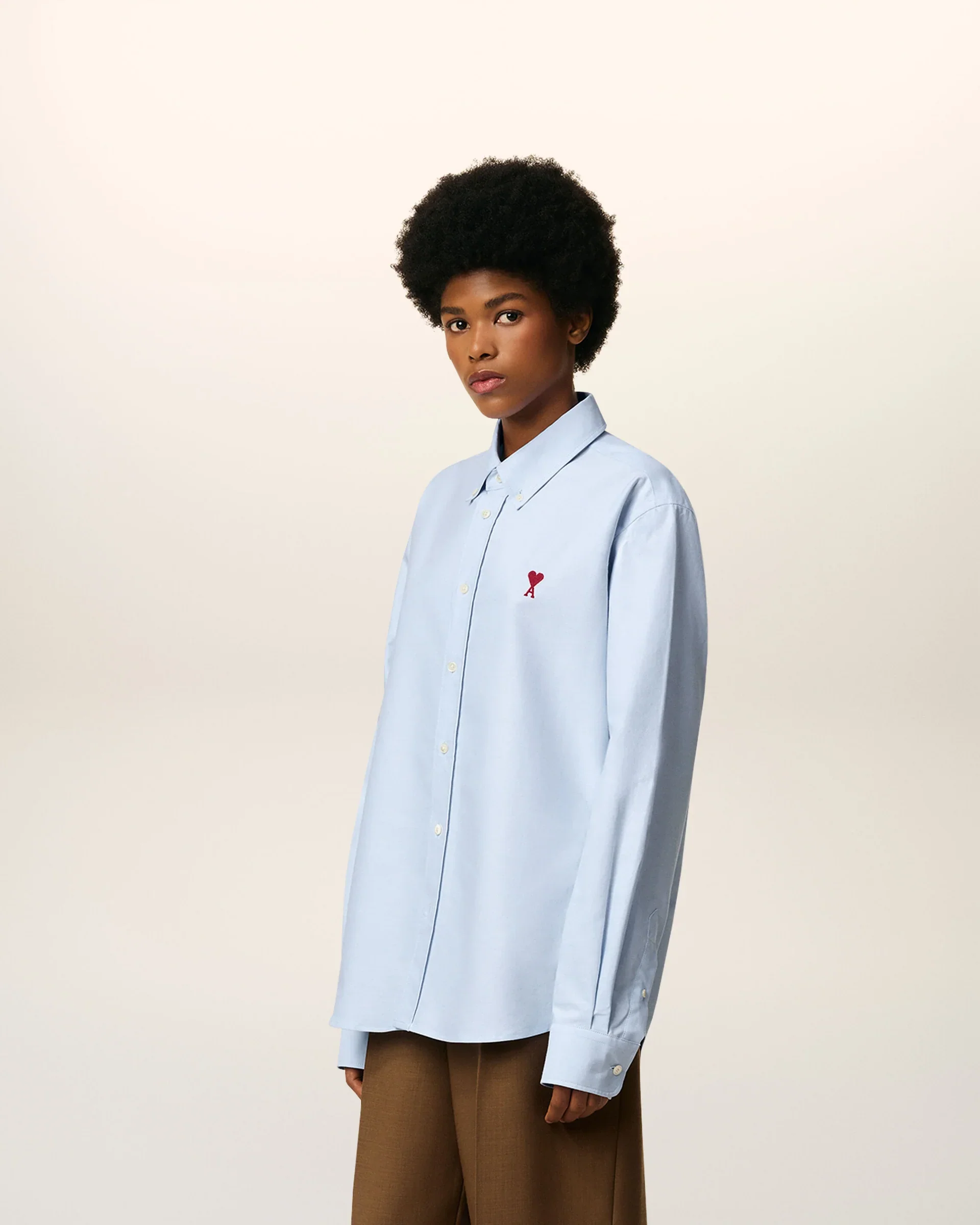Camisa Classic Long Sleeve Button Unisex - Image 3