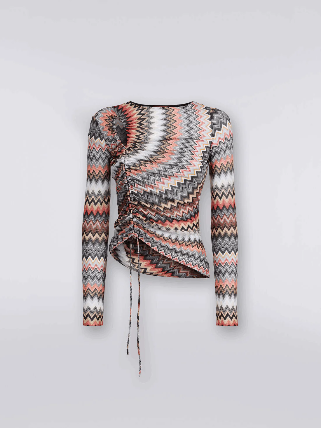 Top Zigzag Con Adornos Y Detalle Cut-Out - Image 5