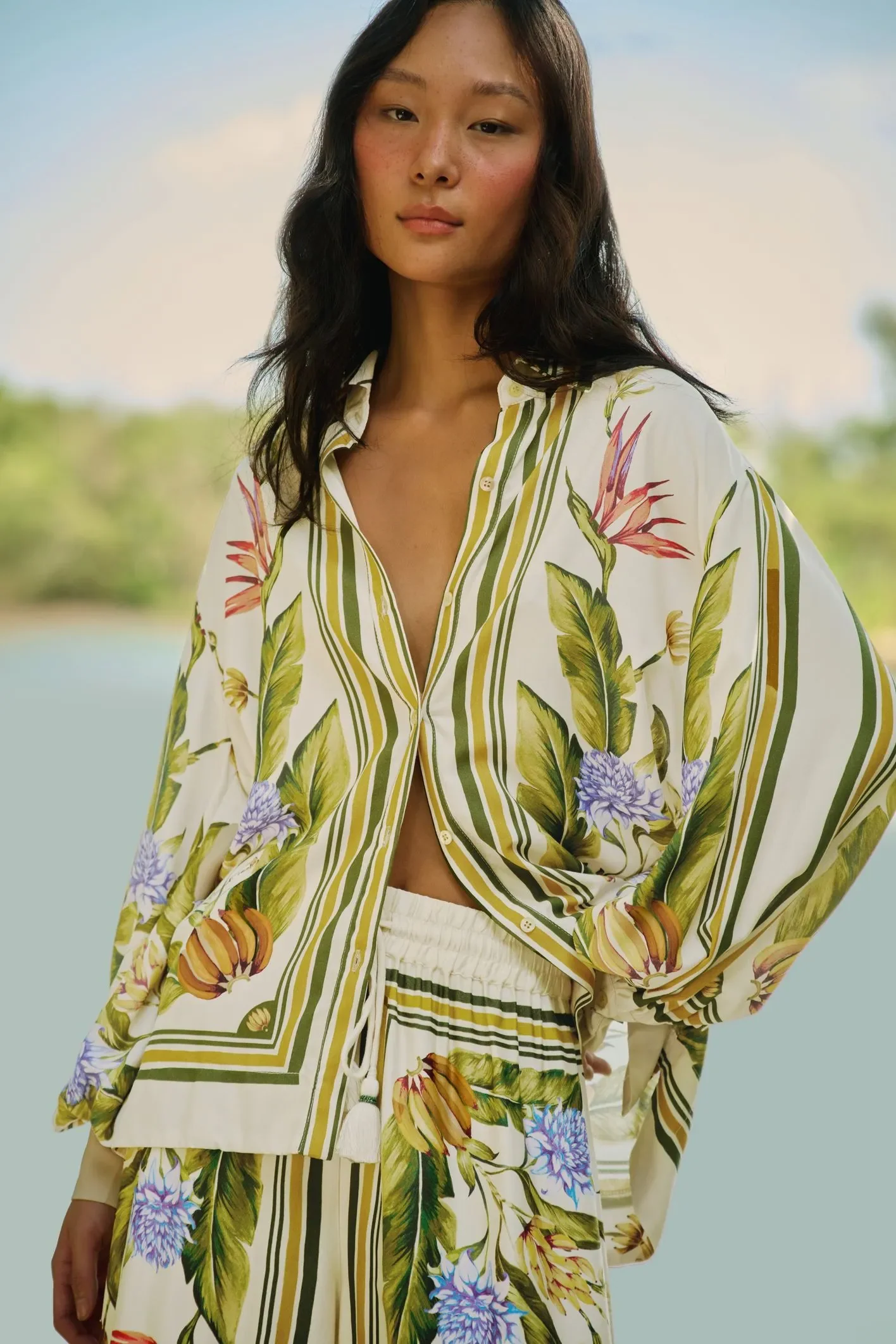 Camisa Estampada Lenco Tropical - Image 5