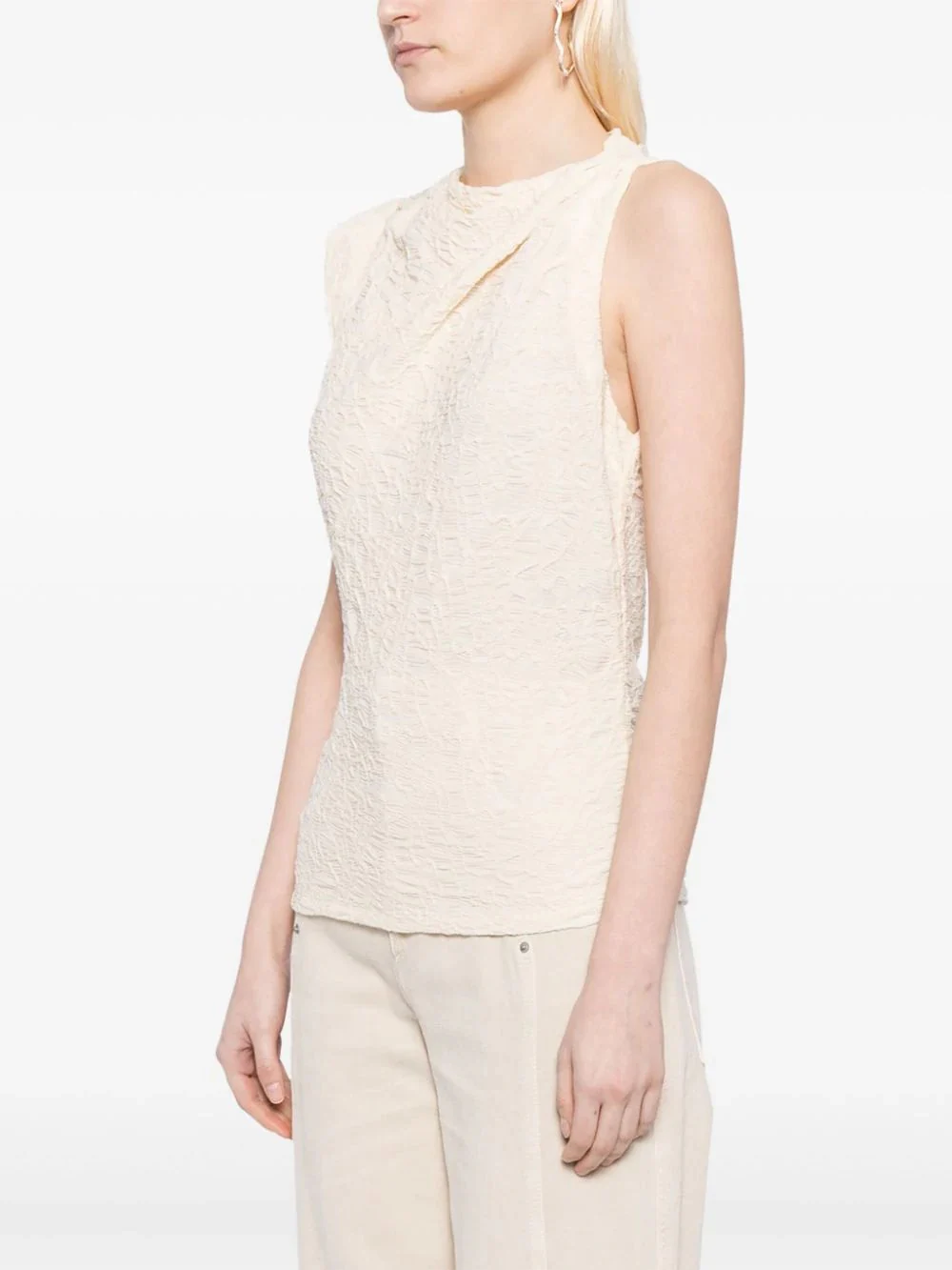 Camisa Fabiena Ecru Mainline - Image 2