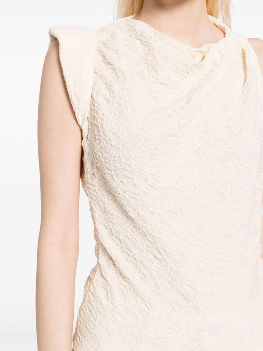 Camisa Fabiena Ecru Mainline - Image 3