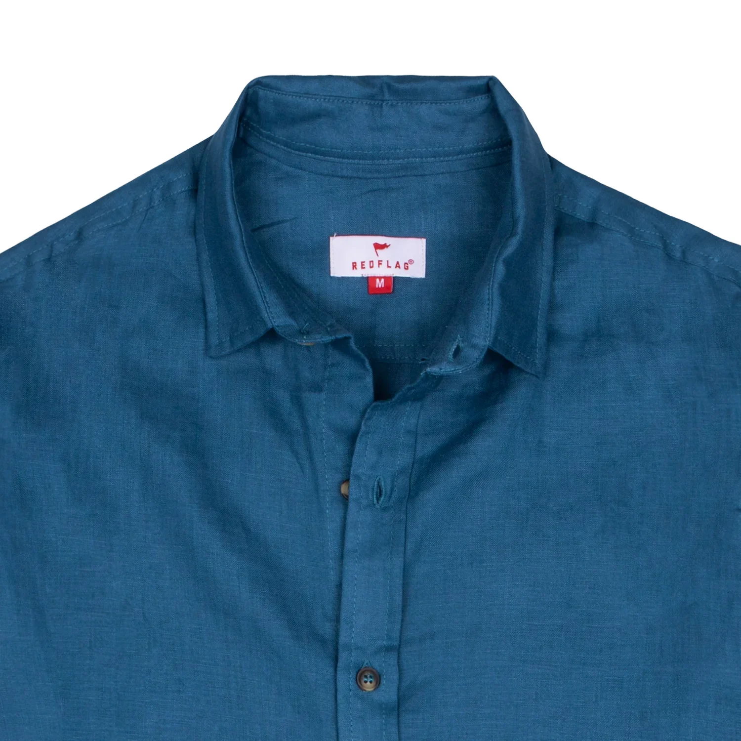 Camisa Lino Azul Marino - Image 2
