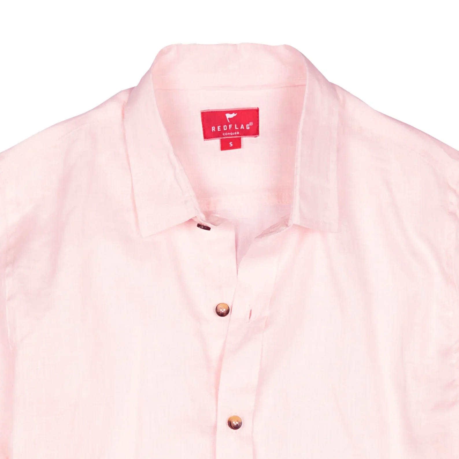 Camisa Lino Rosada - Image 2