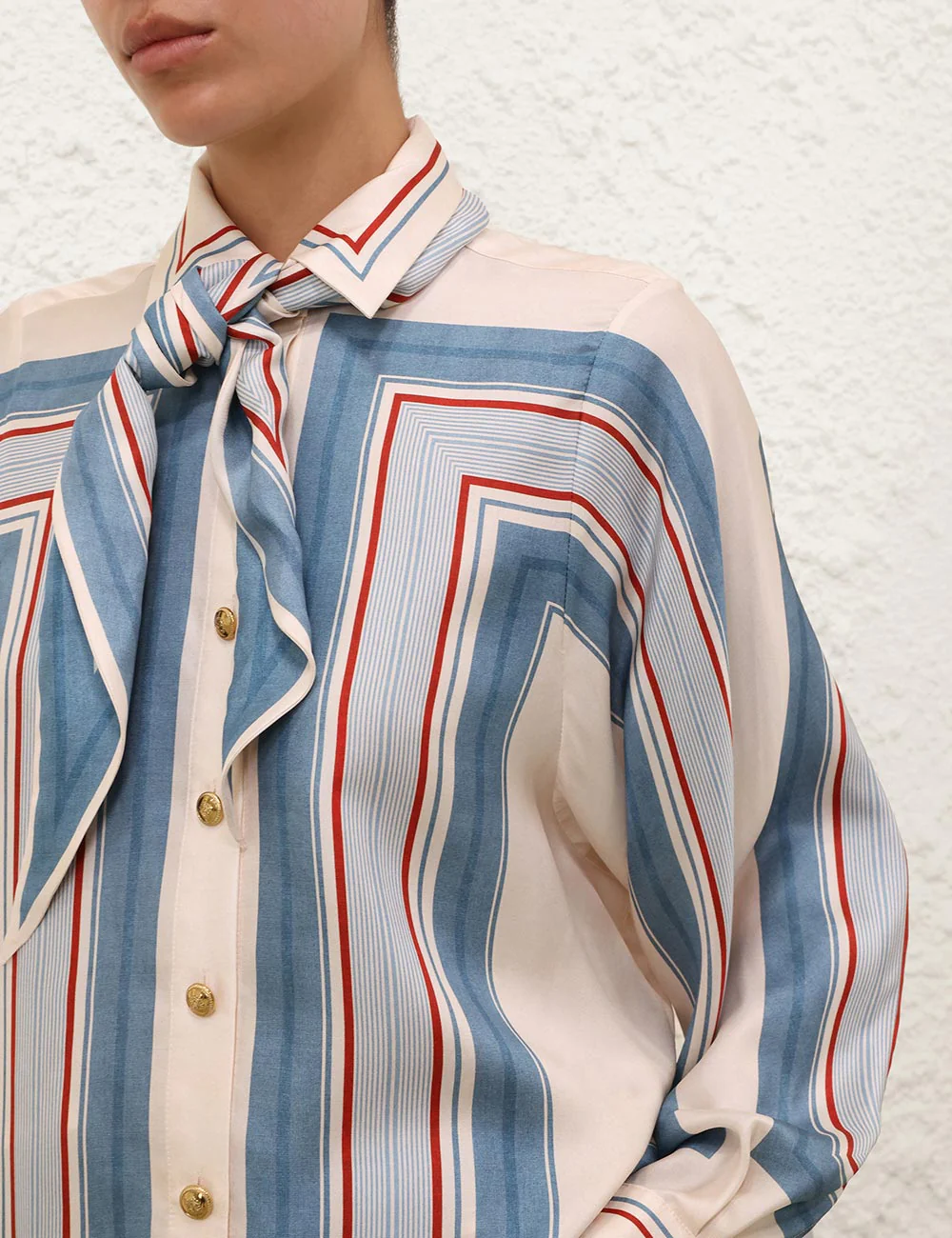 Camisa Relaxed Scarf - Image 6