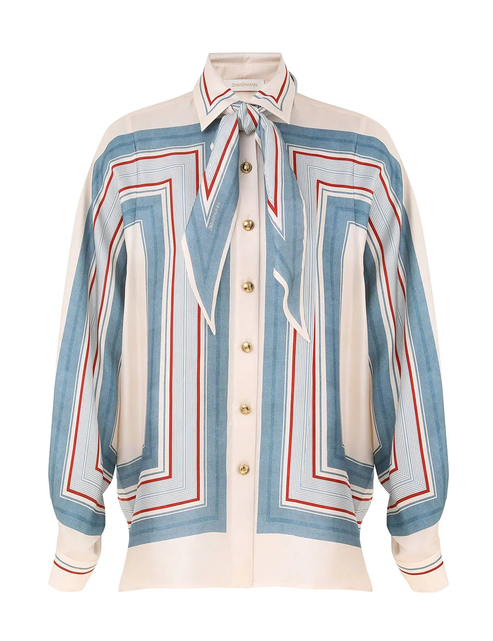 Camisa Relaxed Scarf - Image 8