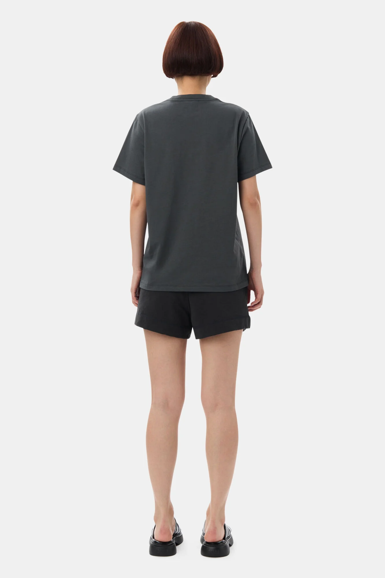 Camiseta Basic Jersey Ganni Relaxed - Image 3