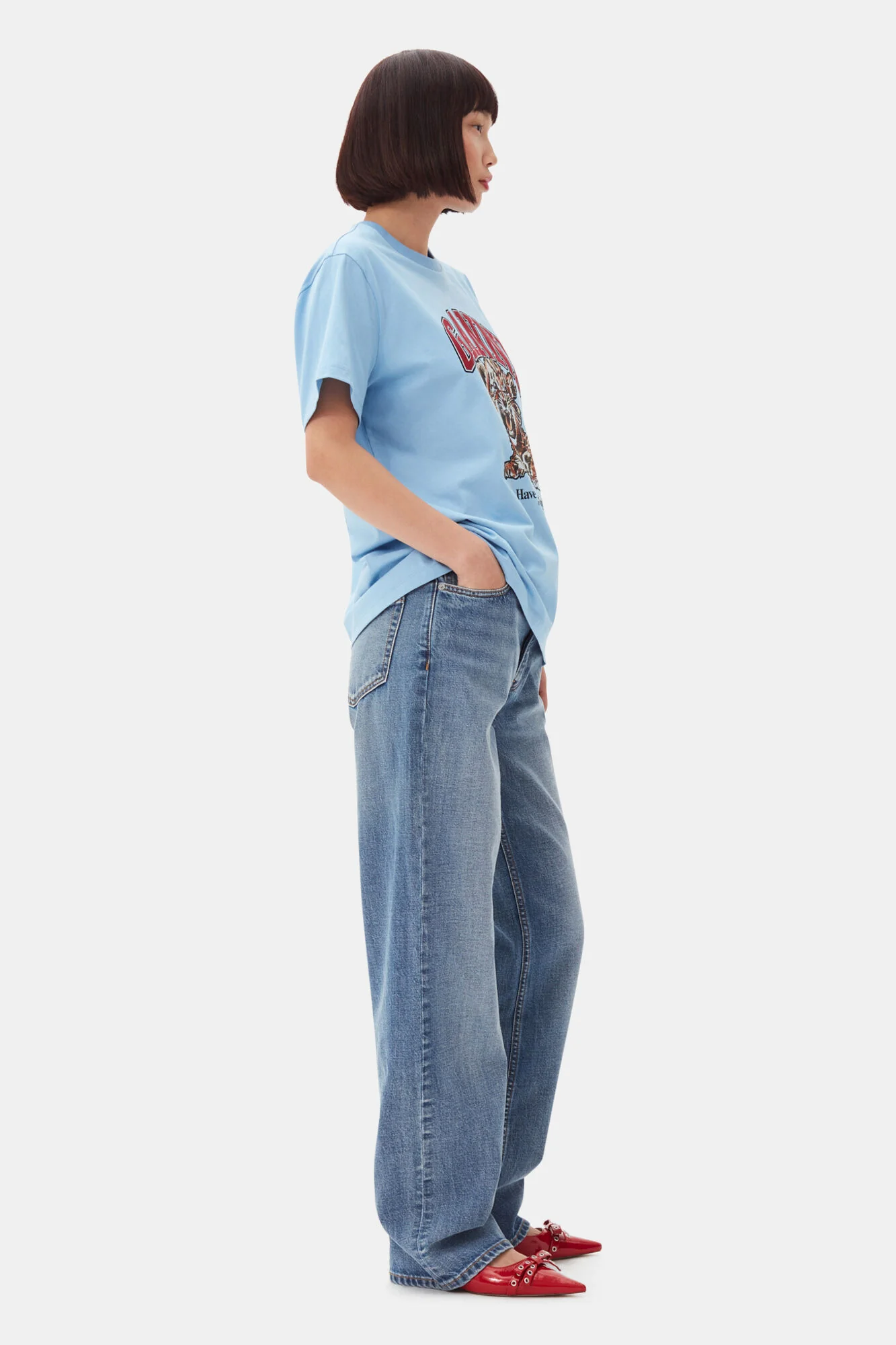 Camiseta Basic Jersey Tiger Relaxed - Image 2