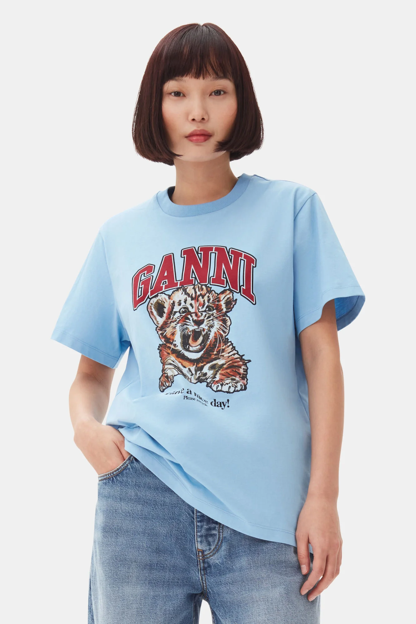 Camiseta Basic Jersey Tiger Relaxed - Image 4