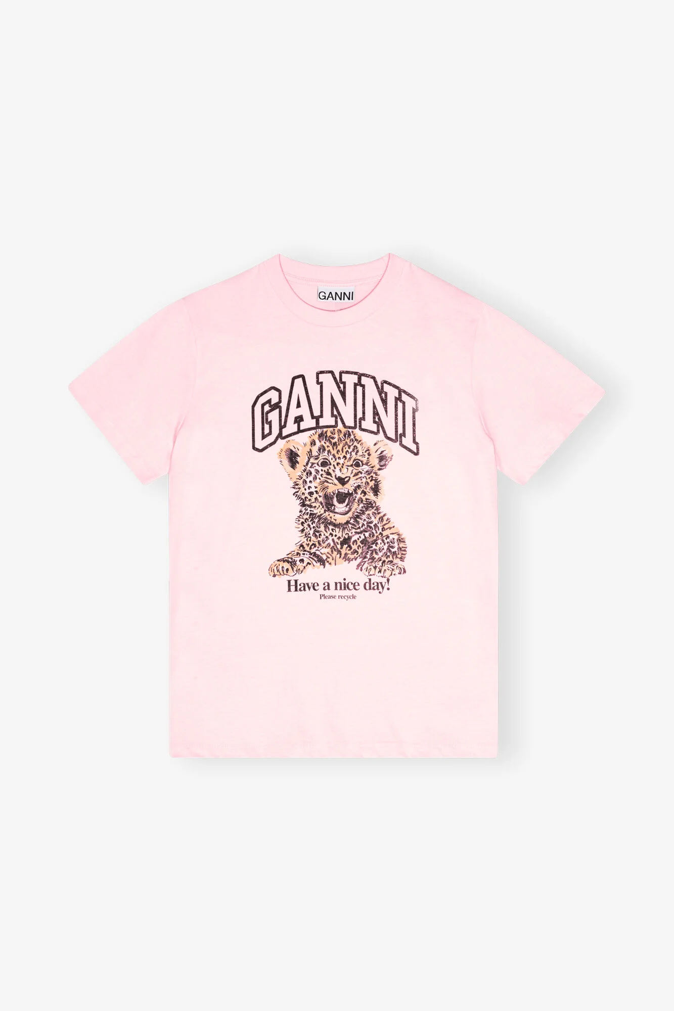 Camiseta Básica Holgada De Leopardo - Image 5
