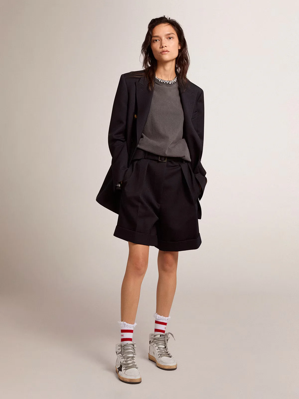 T-Shirt Golden Goose Mujer Distress - Image 5