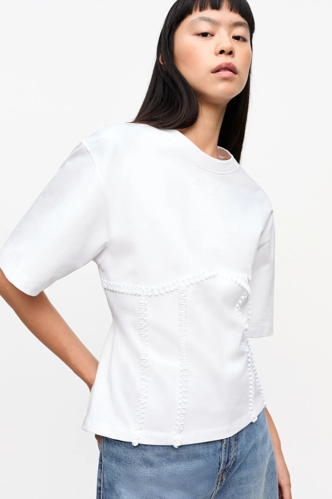 T-Shirt Tie Back Waisted - Image 4