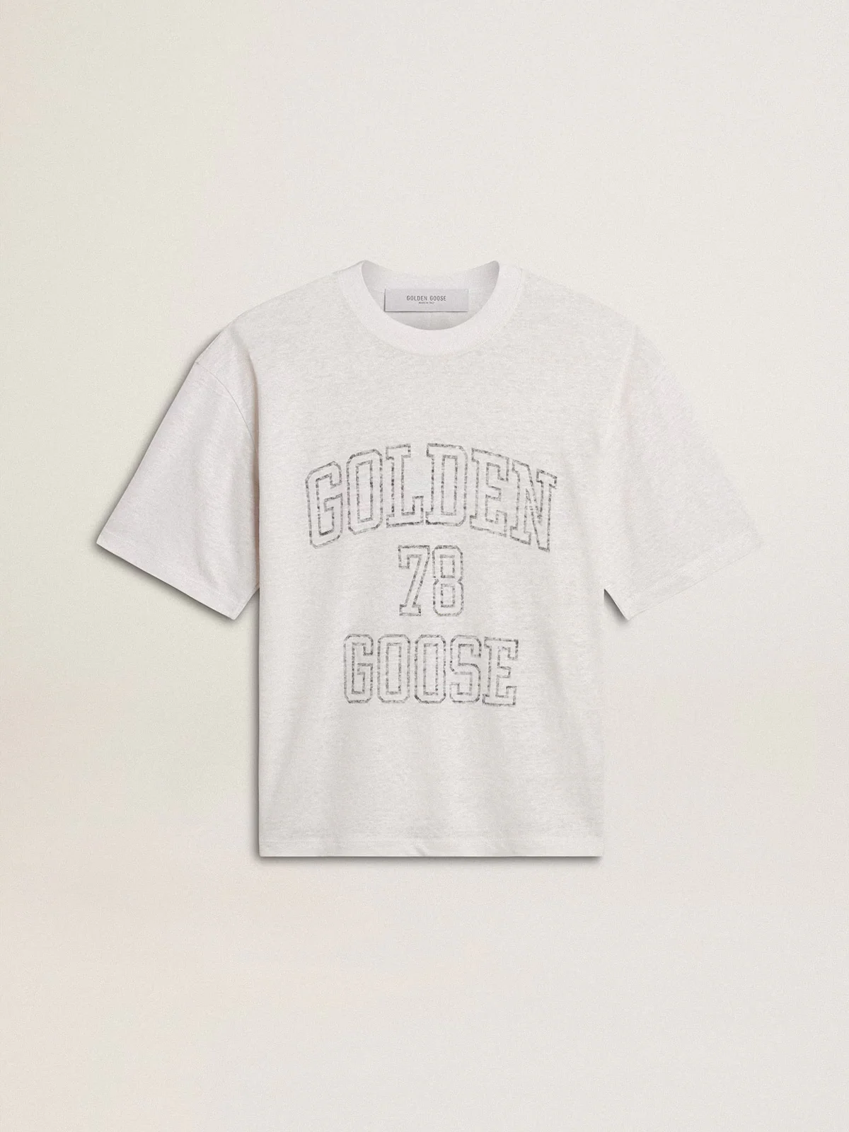 T-Shirt Journey Boxy Light Linen Jersey Printed Mujer - Image 2