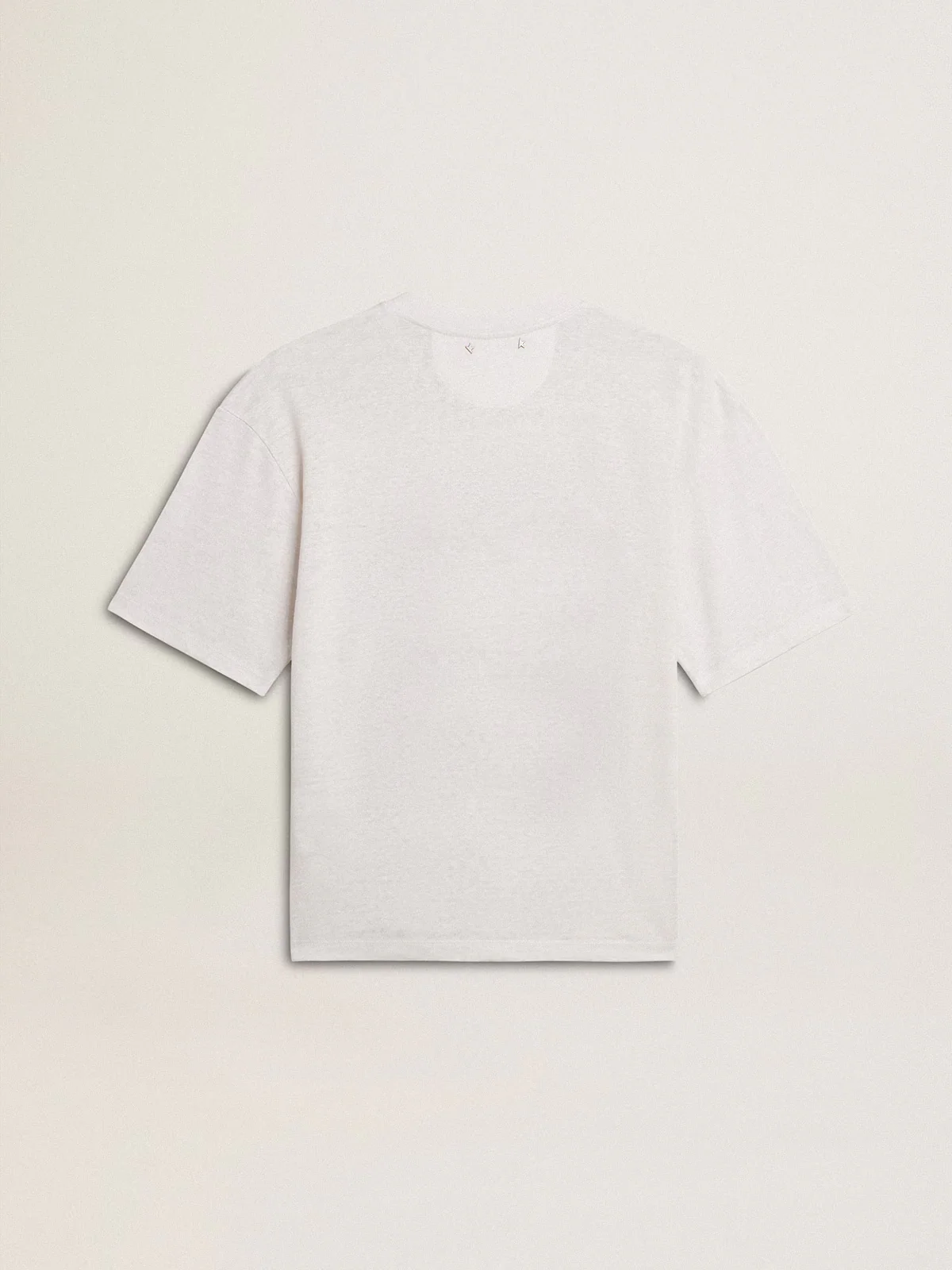 T-Shirt Journey Boxy Light Linen Jersey Printed Mujer - Image 3