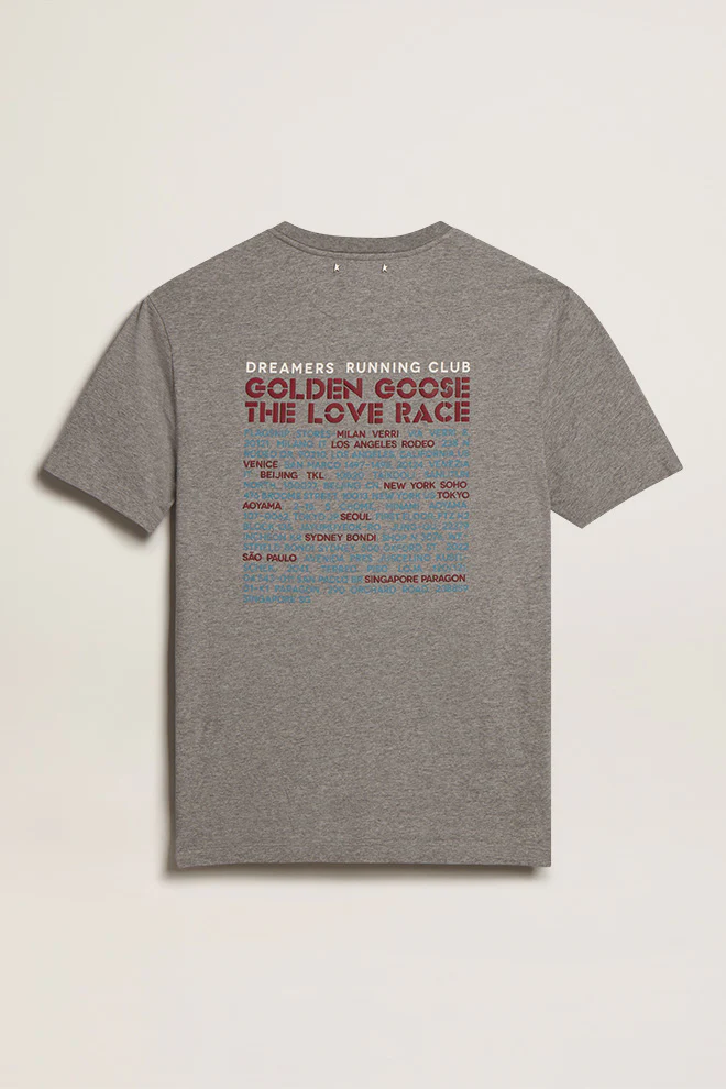 Camiseta Golden Goose Journey Manifesto Hombre - Image 2